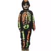 Disfraz Esqueleto Chuches Brillantes Talla S (3-4 años)