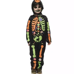 Disfraz Esqueleto Chuches Brillantes Talla S (3-4 años)
