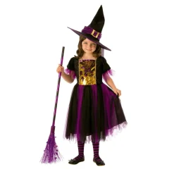Disfraz Infantil - Bruja Mágica con Sombrero 3-4 años