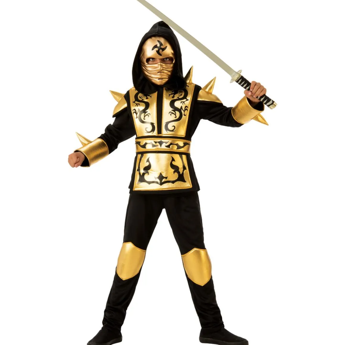 Disfraz Infantil - Dragón Ninja Gold 3-4 años