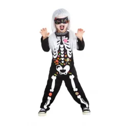 Disfraz infantil - Esqueleto candy 3-4 años