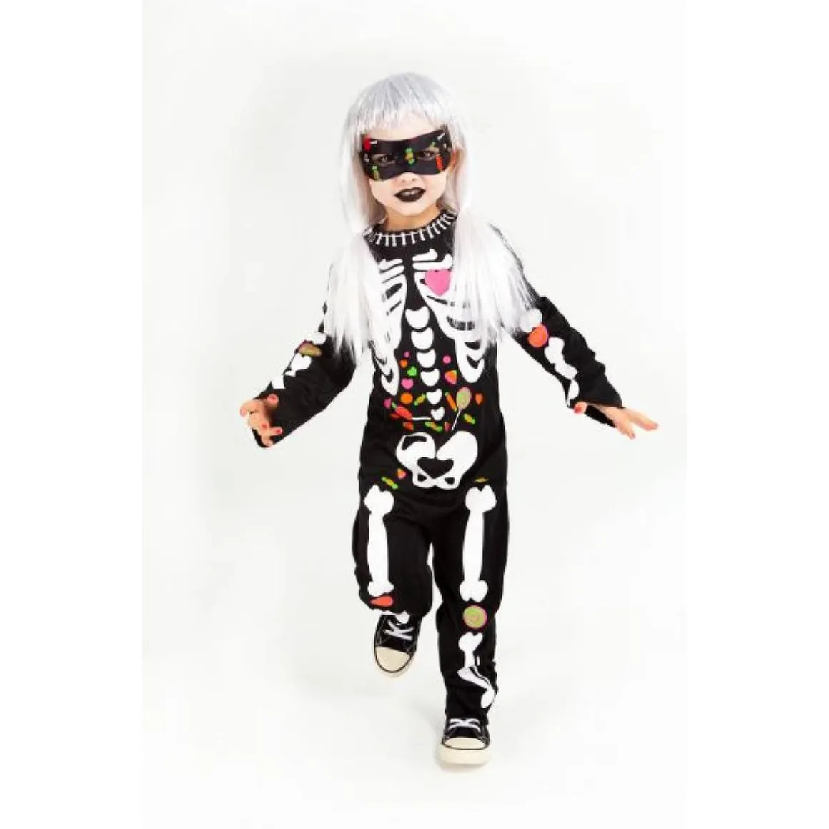 Disfraz infantil - Esqueleto candy 3-4 años