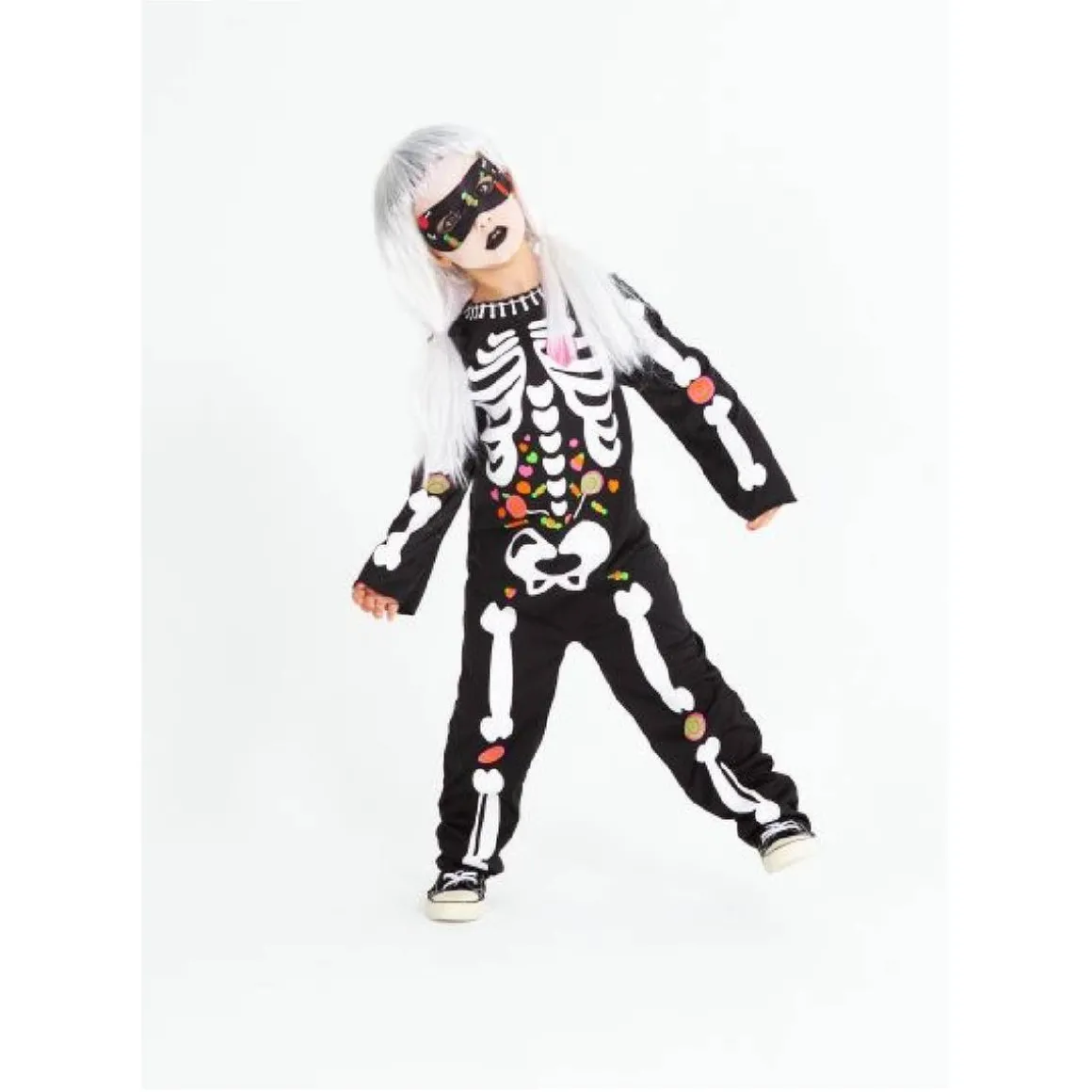 Disfraz infantil - Esqueleto candy 3-4 años