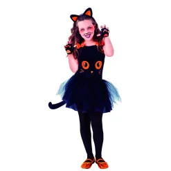 Disfraz Infantil - Gatita Negra 3-4 años