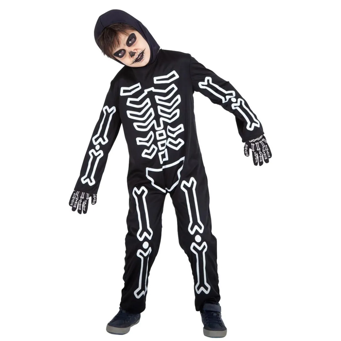Disfraz Infantil - Huesitos Glow in Dark 8-10 años