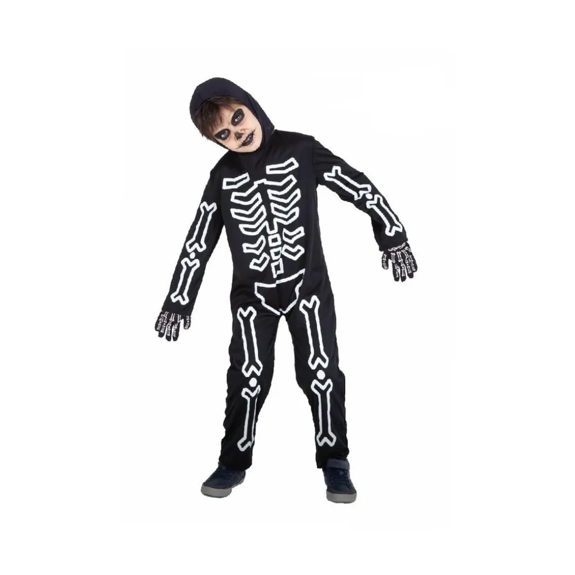 Disfraz Infantil - Huesitos Glow in Dark 3-4 años