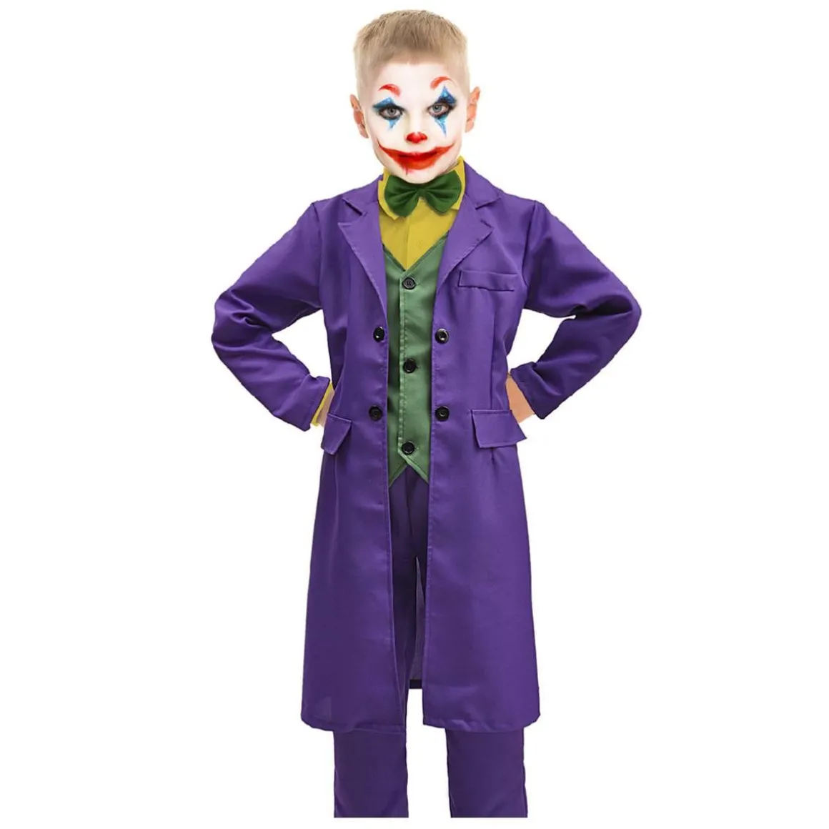 Disfraz infantil - Joker 8-10 años