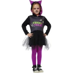 Disfraz infantil - Linda gatita "Truco o Trato" talla S