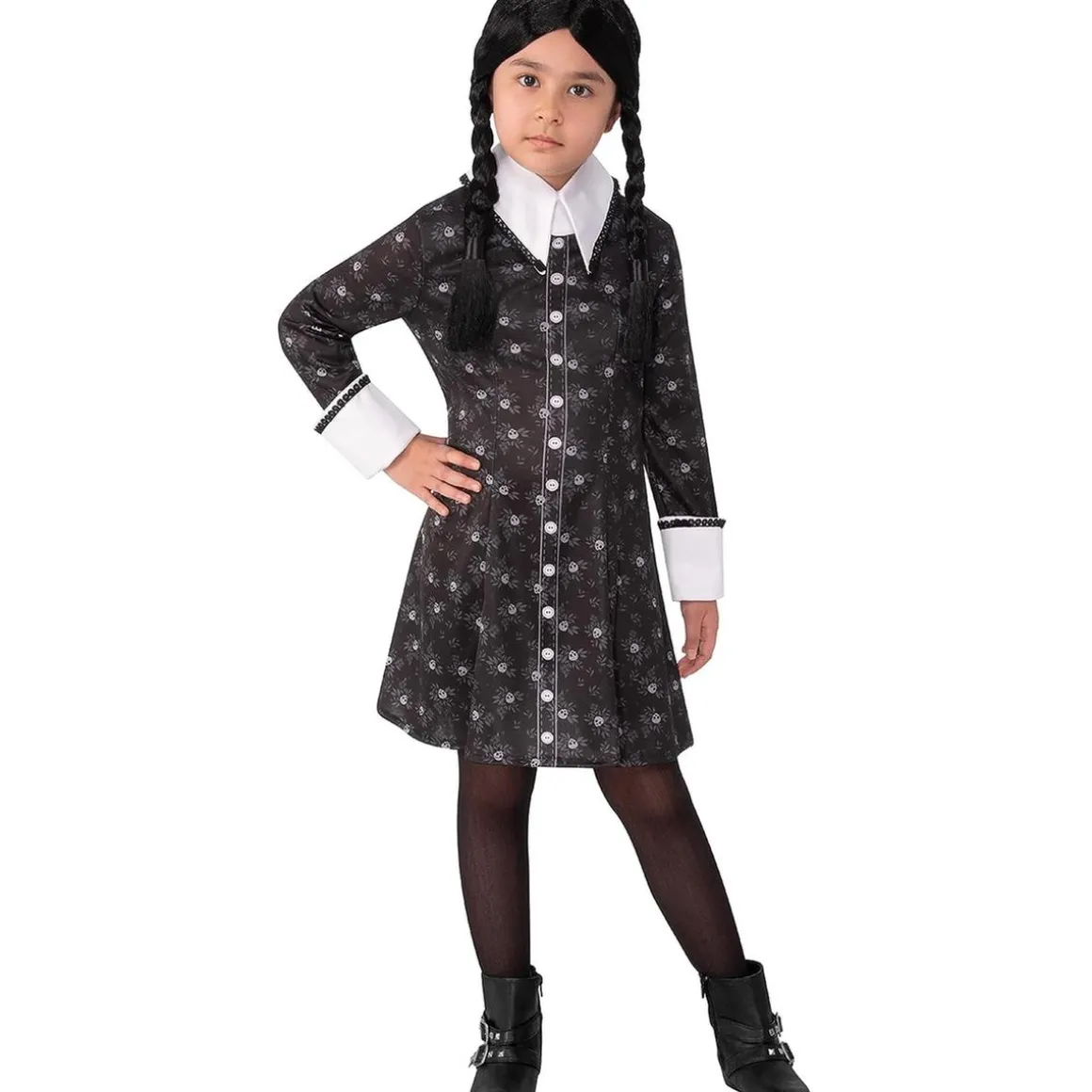 Disfraz infantil - Miércoles Addams talla L