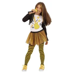 Disfraz infantil - Roxy pop girl band 5-6 años