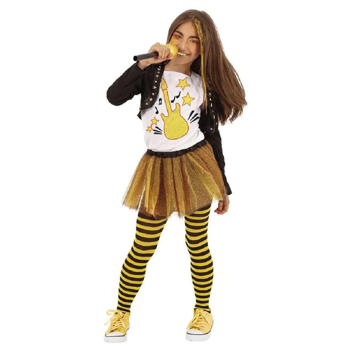 Disfraz infantil - Roxy pop girl band 5-6 años