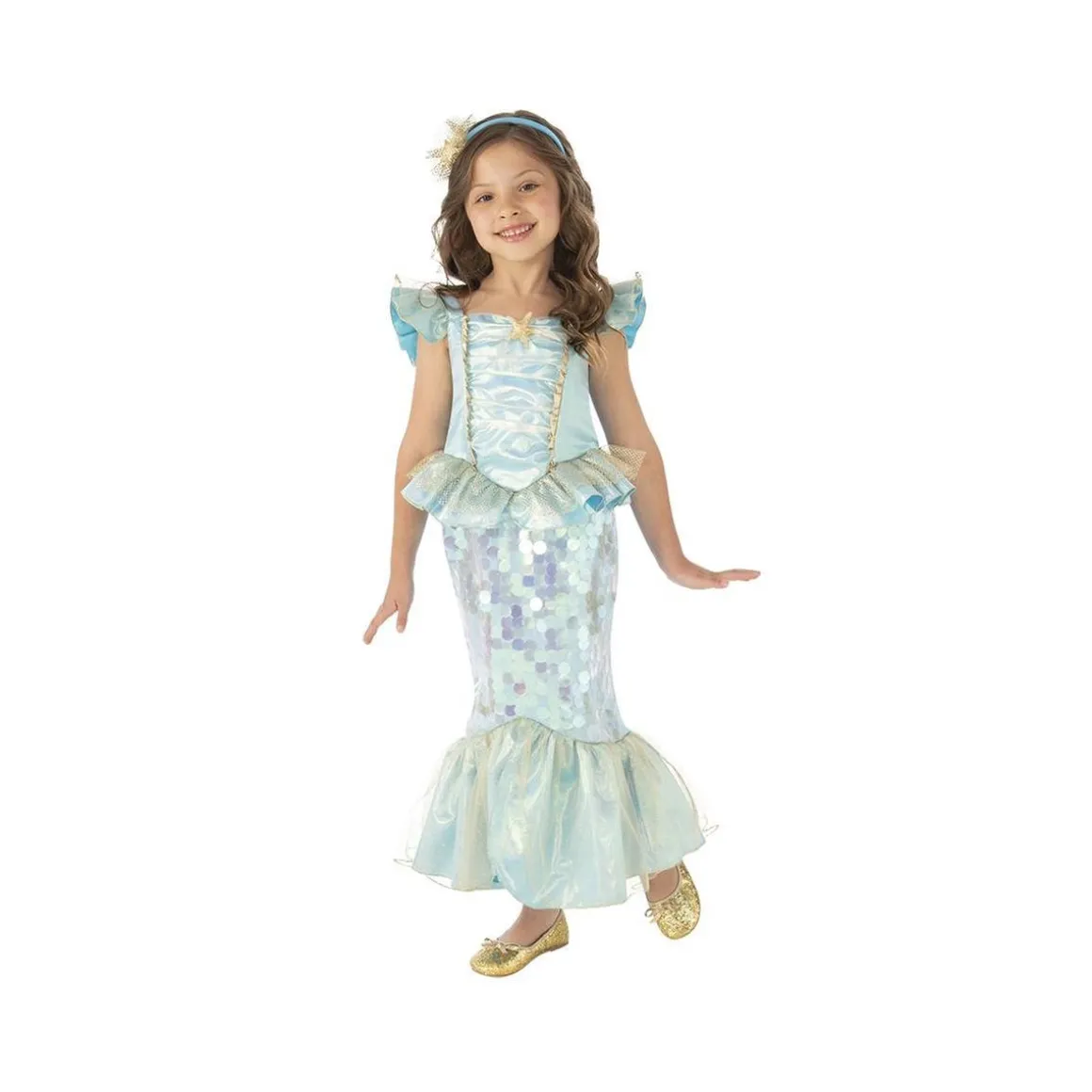 Disfraz infantil - Sirena 3-4 años