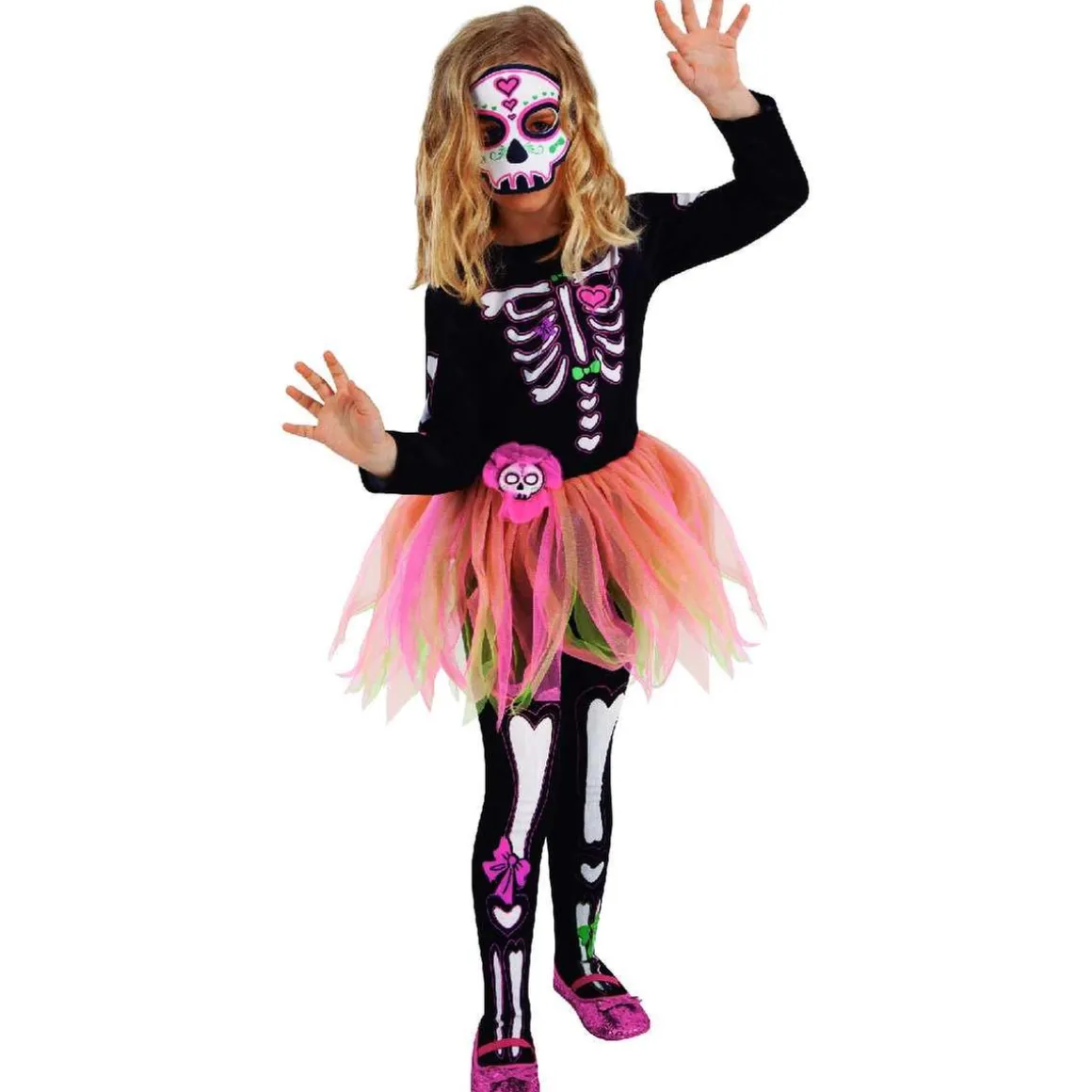 Disfraz Infantil - Sweet Skelita 3-4 años