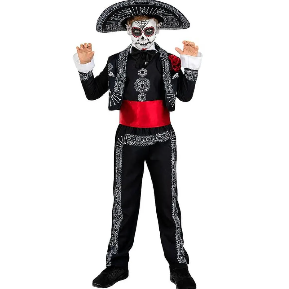 Disfraz infantil Día de los Muertos (5-6 años)