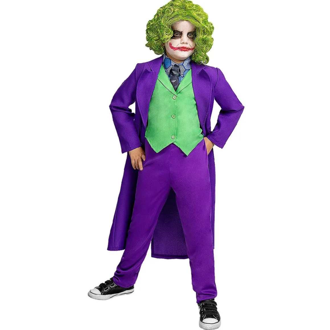 Disfraz infantil de Joker (7-9 años)