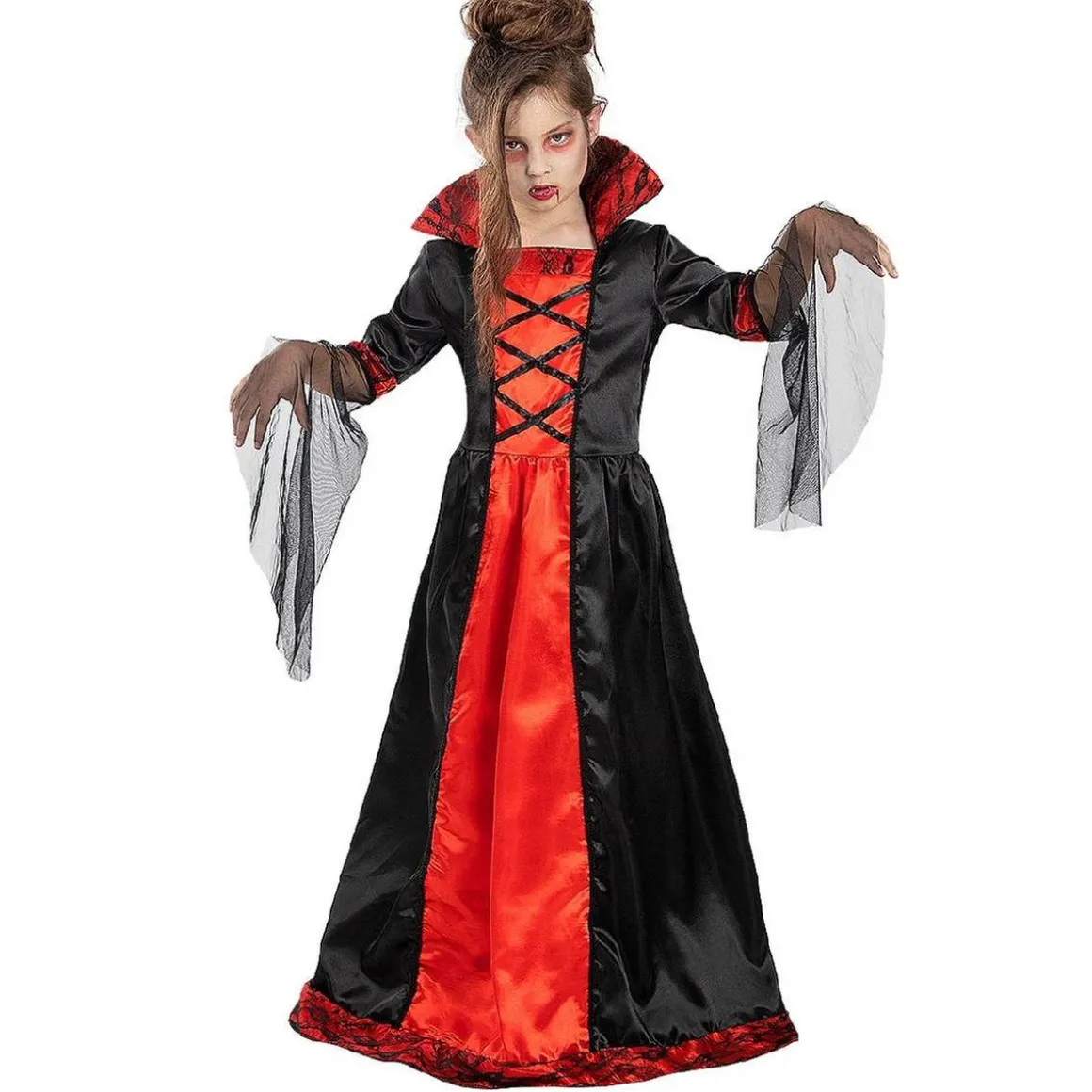 Disfraz infantil de Vampiresa (3-4 años)