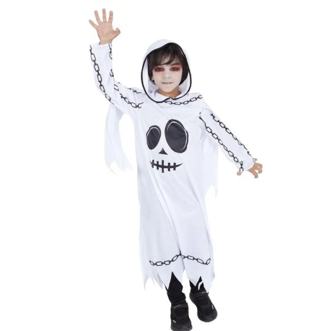 Disfraz infantil Fantasma Encadenado - Talla XXS (3-4 años)