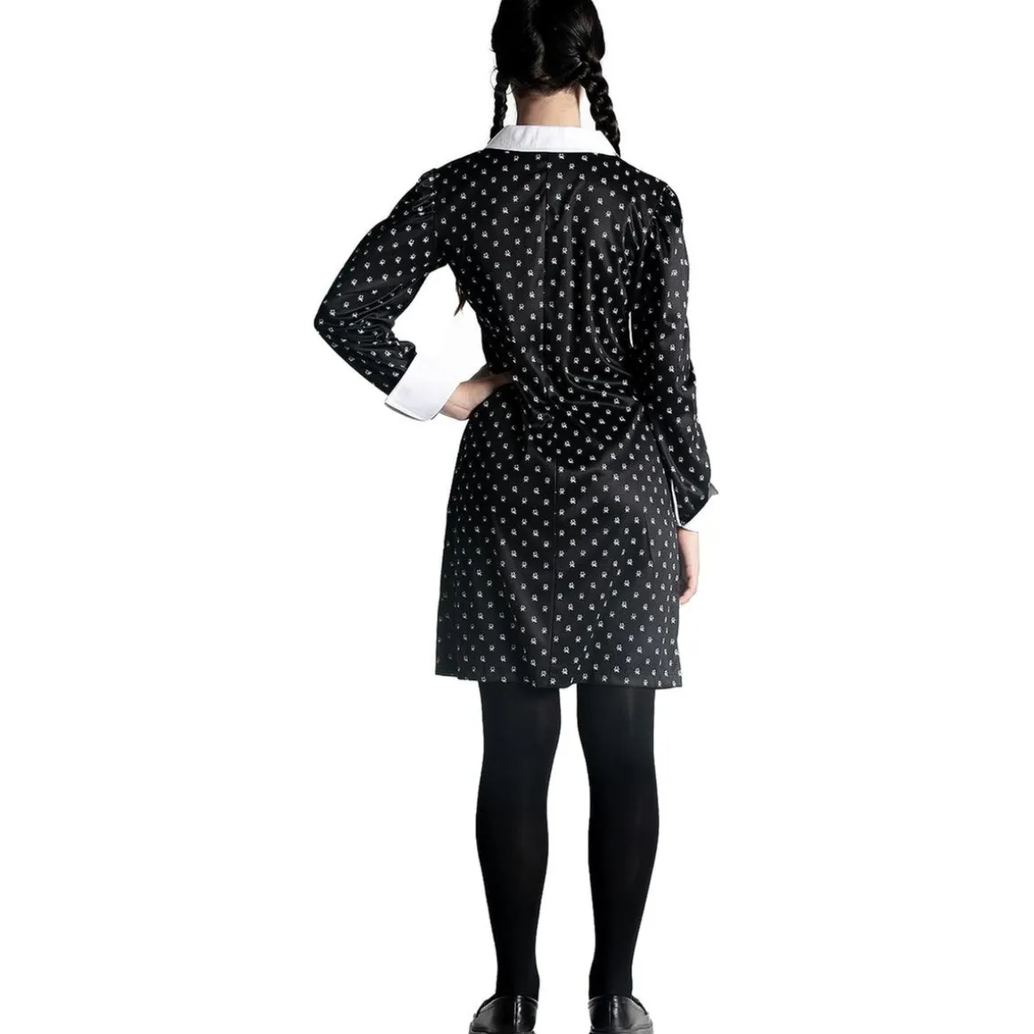 Disfraz Miércoles Addams talla M ㅤ