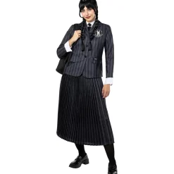 Disfraz Miércoles Addams uniforme mujer S