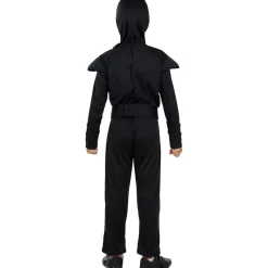 Disfraz Ninja negro para niño 7-9 años