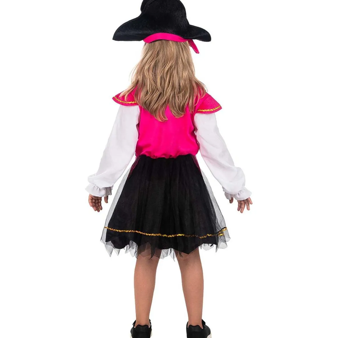 Disfraz pirata rosa para niña 10-12 años