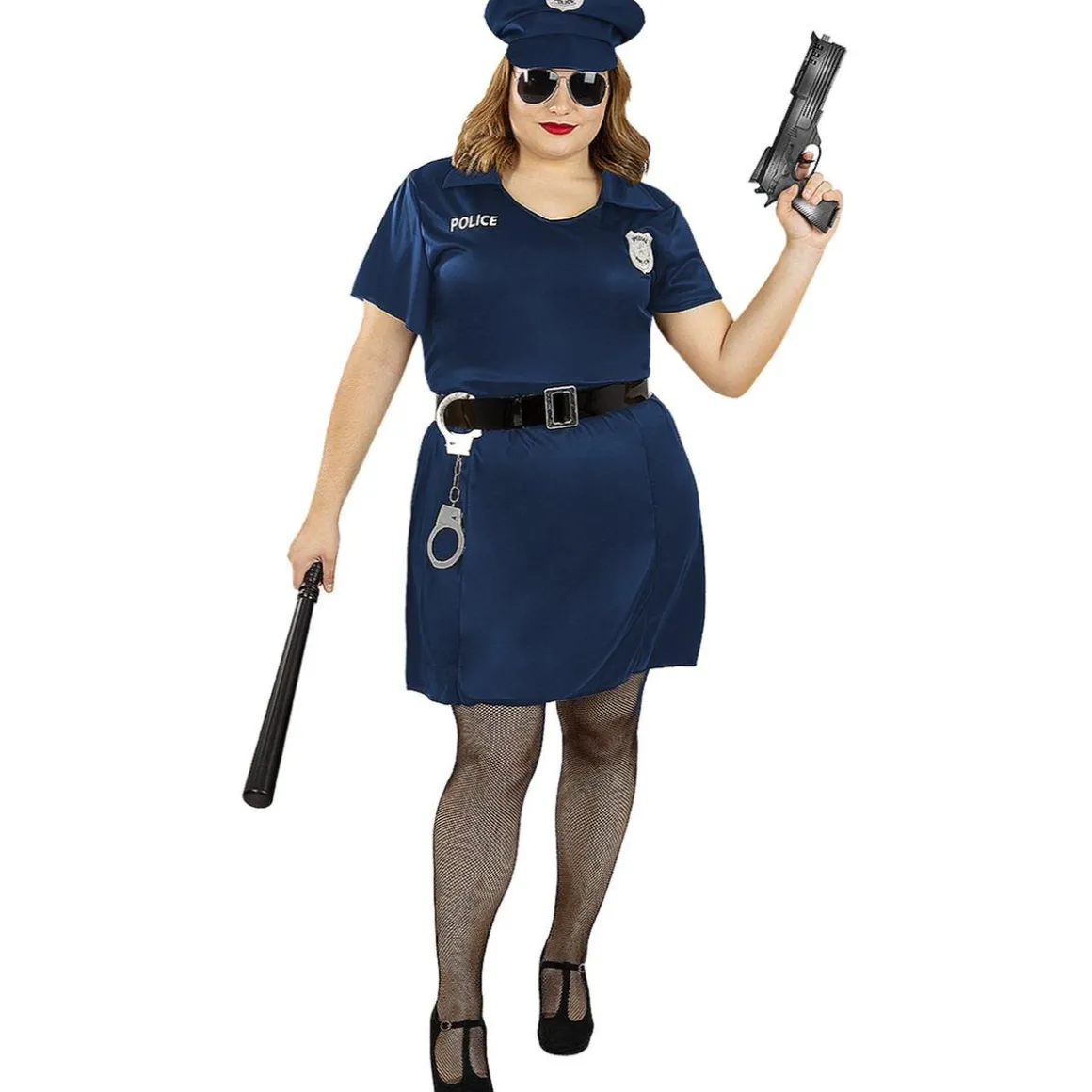 Disfraz policía para mujer XS
