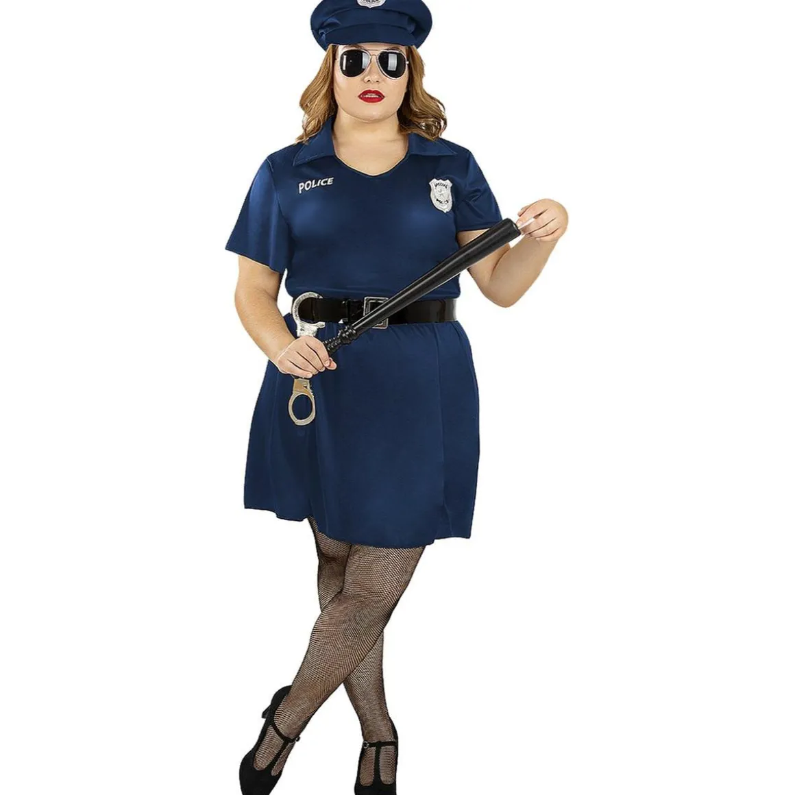 Disfraz policía para mujer XXL