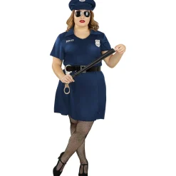 Disfraz policía para mujer XXXL