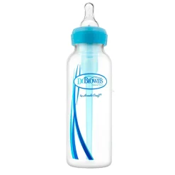 Dr. Brown's - Biberón Options Estándar 250 ml Azul