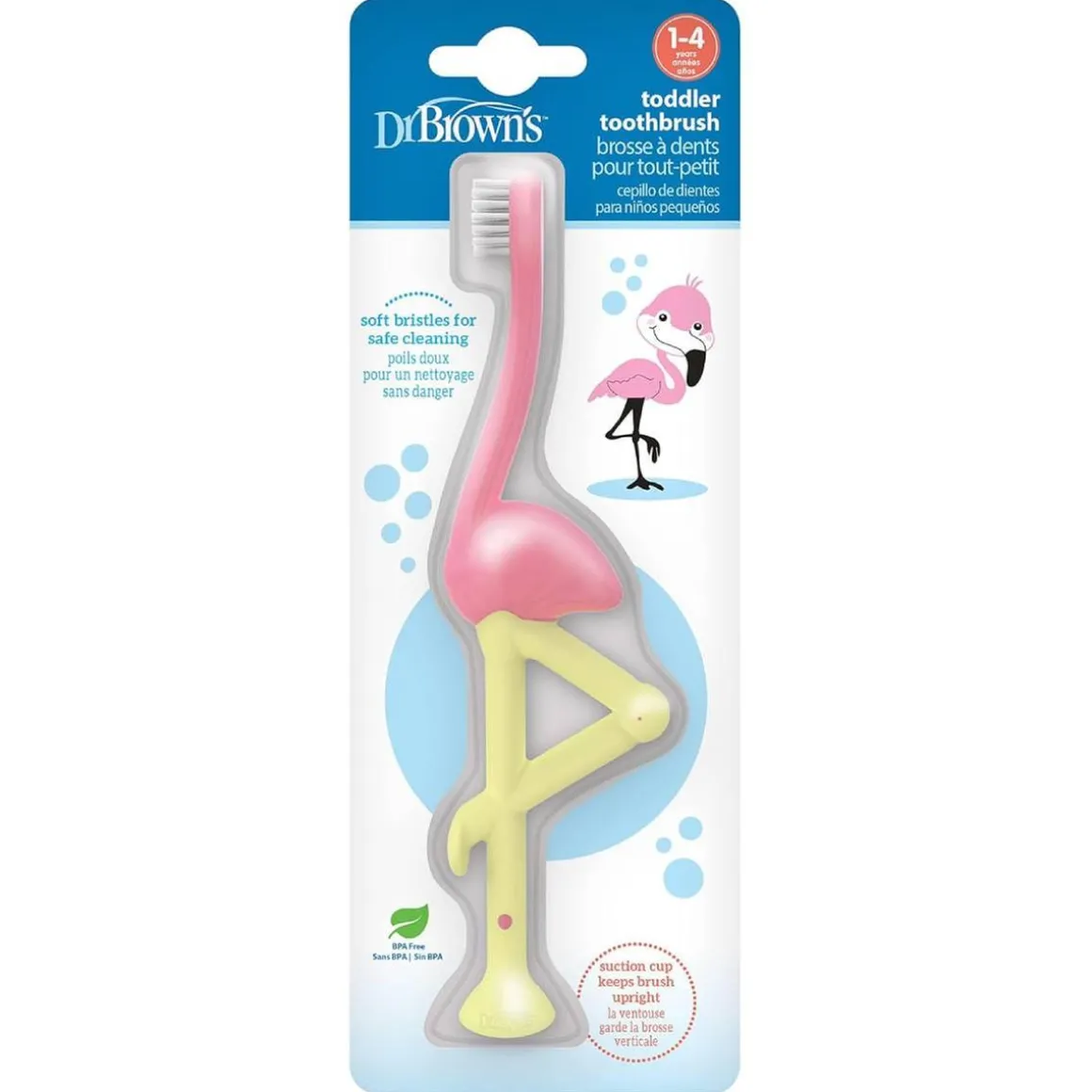 Dr. Brown's - Cepillo de Dientes Flamenco
