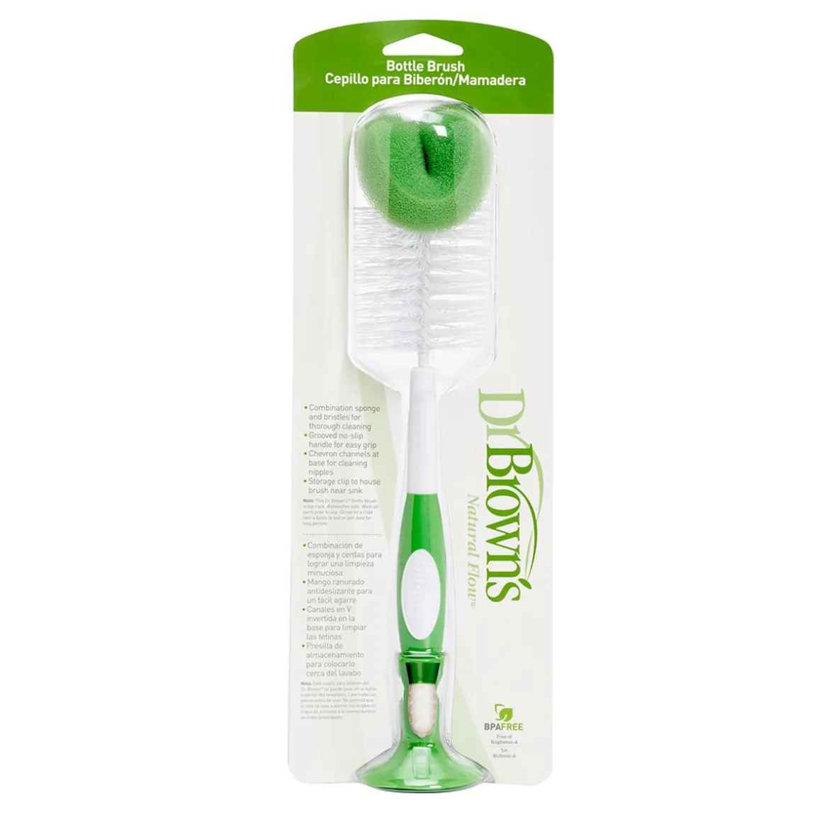 Dr. Brown's - Cepillo Limpia Biberones (varios colores)