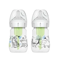 Dr. Brown's - Pack 2 Biberones Options+ Boca Ancha 150ml - Selva