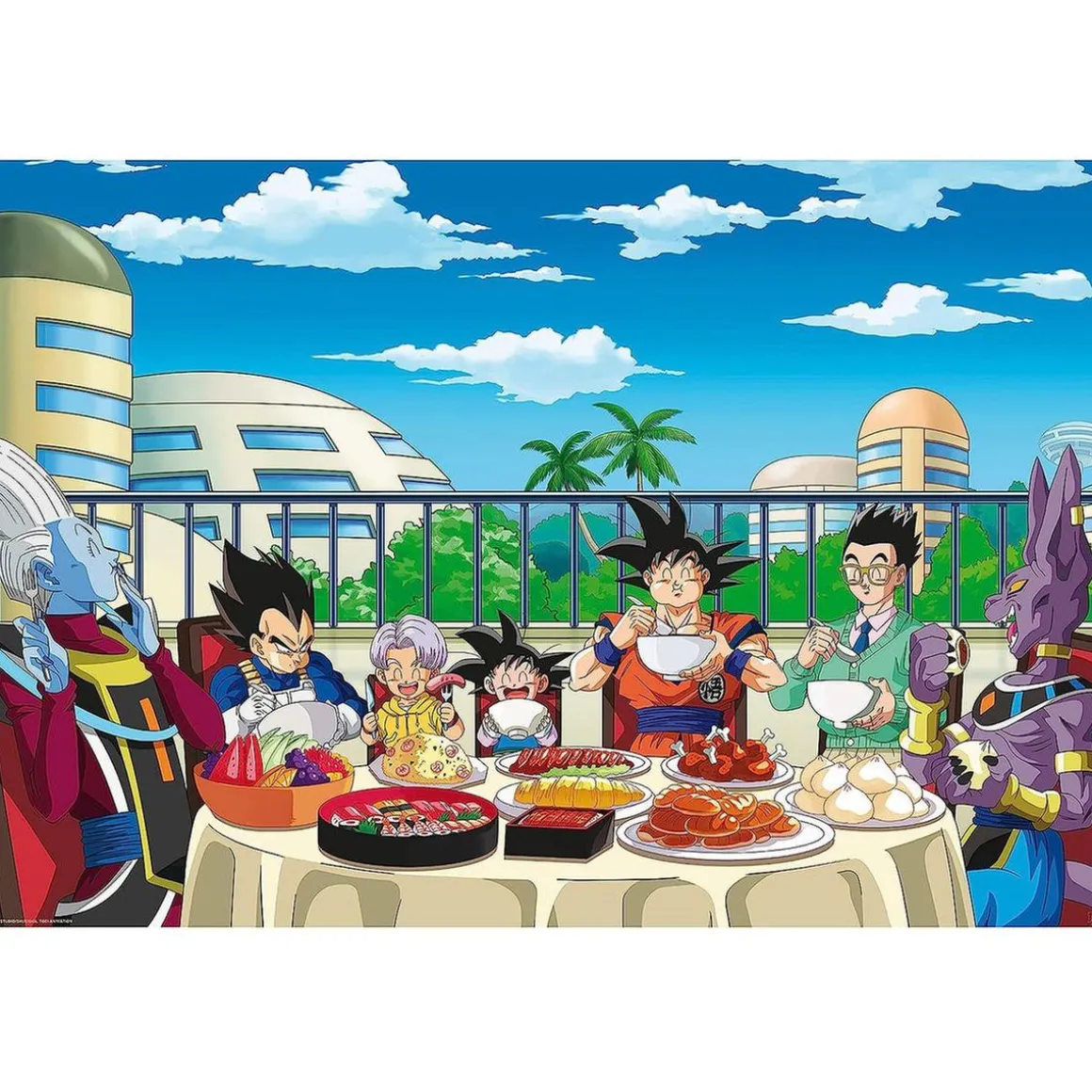 Dragon Ball - Póster festín Dragon Ball Super 61 x 91.5 cm