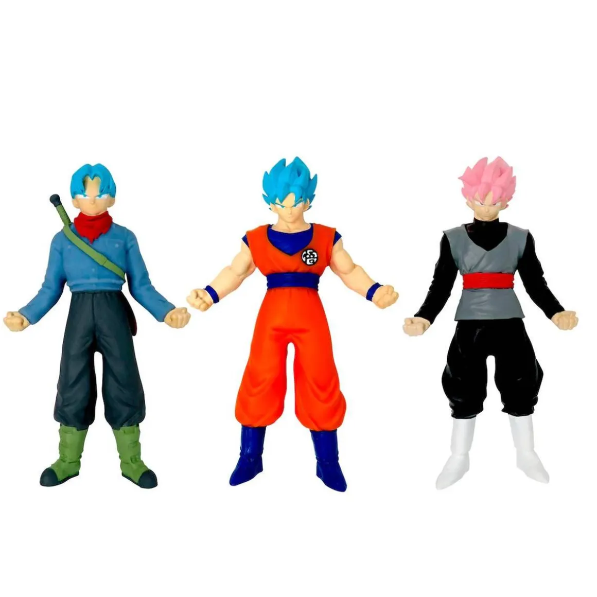 Dragon Ball Super - Pack 3 personajes Monsterflex (Varios modelos)