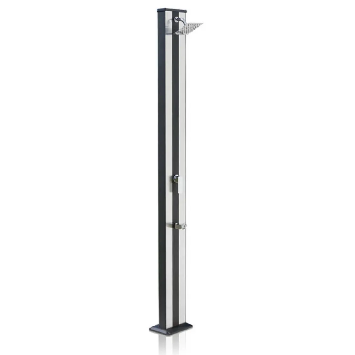 Ducha solar aluminio 38L