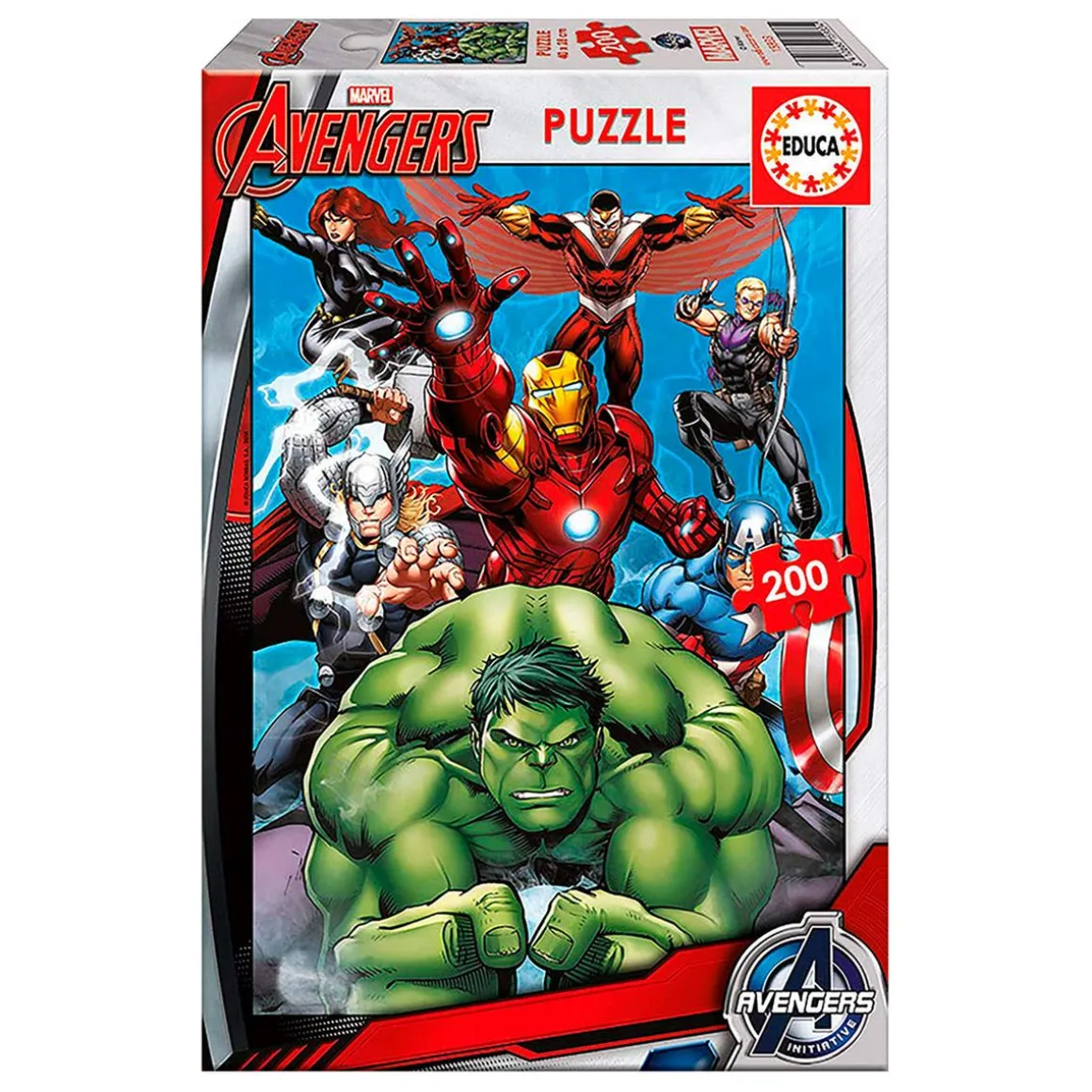 Educa Borras - Avengers - Puzzle 200 Piezas