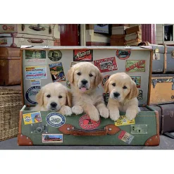 Educa Borras - Cachorros en el Equipaje - 500 Piezas