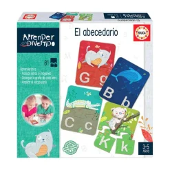 Educa Borras - Juego educativo Aprender es Divertido: El Abecedario con 81 piezas ㅤ