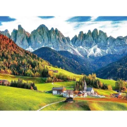Educa Borras - Puzzle de 2000 Piezas Otoño en Las Dolomitas ㅤ
