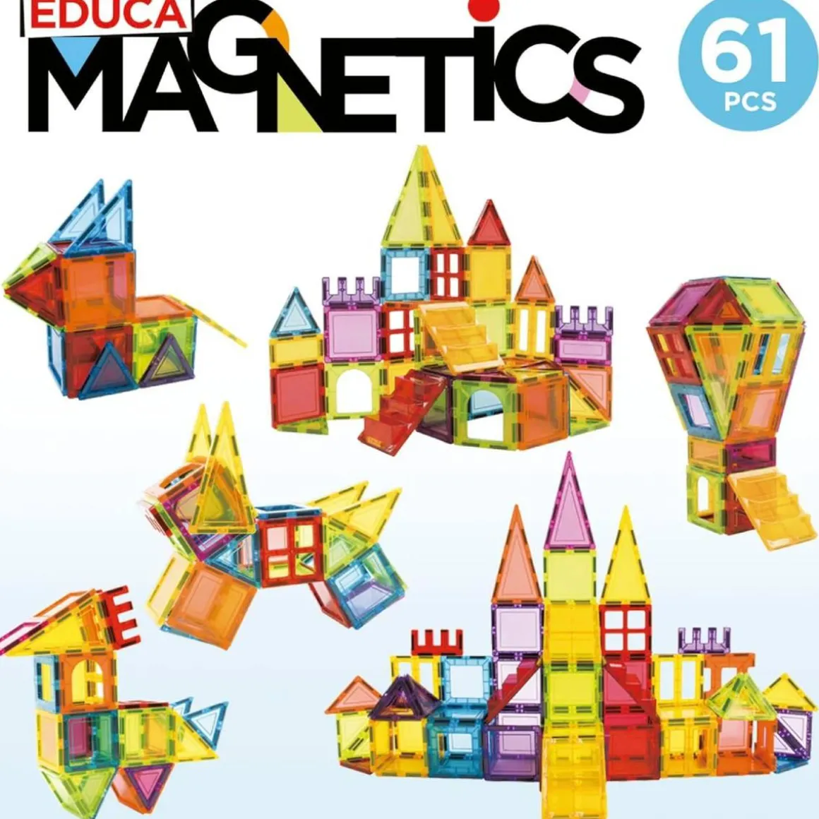 Educa Borrás - Educa Magnetics 61 piezas
