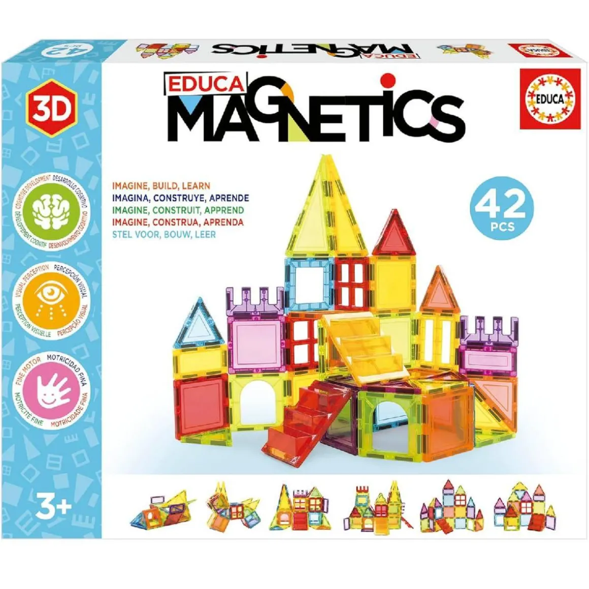 Educa Borrás - Educa Magnetics 42 piezas