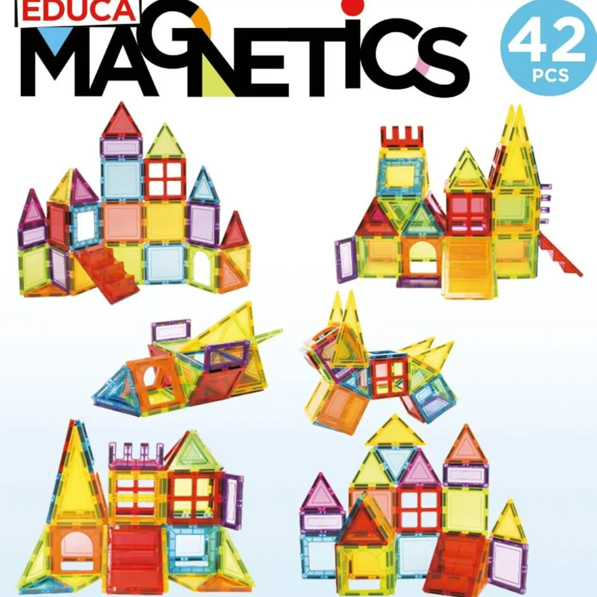 Educa Borrás - Educa Magnetics 42 piezas