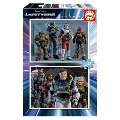 Educa Borrás - Lightyear - Pack 2 puzzles 100 piezas