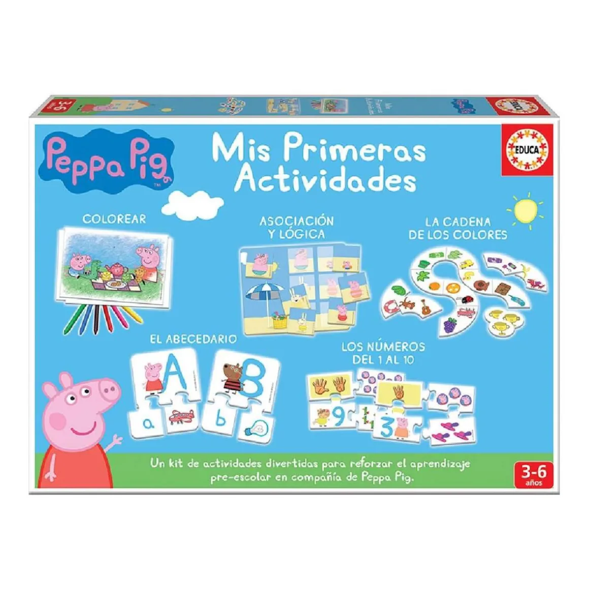 Educa Borrás - Peppa Pig - Mis Primeras Actividades
