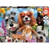 Educa Borrás - Selfie de mascotas - Puzzle 200 piezas