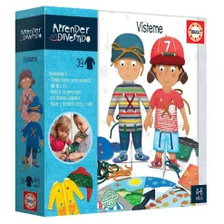 Educa Borrás - Vísteme - Juego de mesa