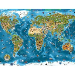 Educa Borrás - Wonders of the World - Puzzle 1000 piezas