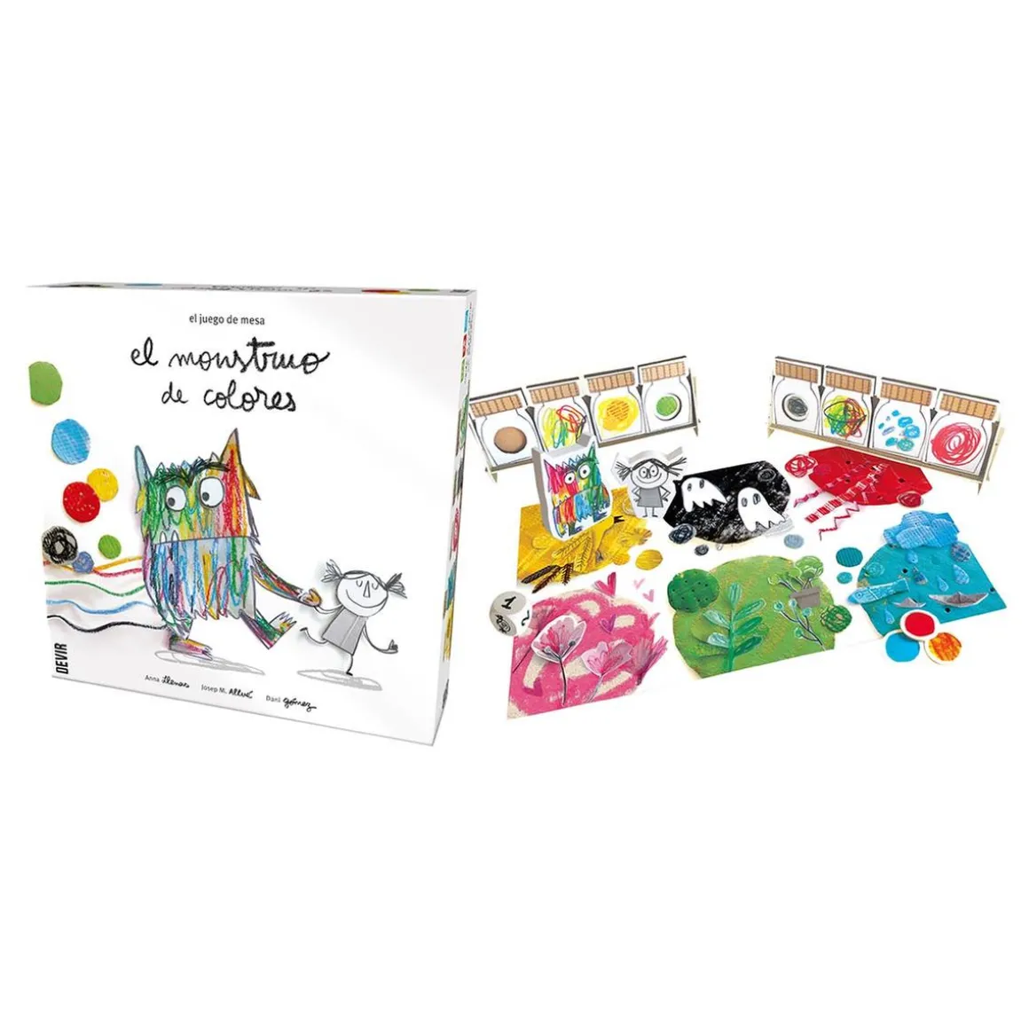 El Monstruo de Colores - Juego de Mesa