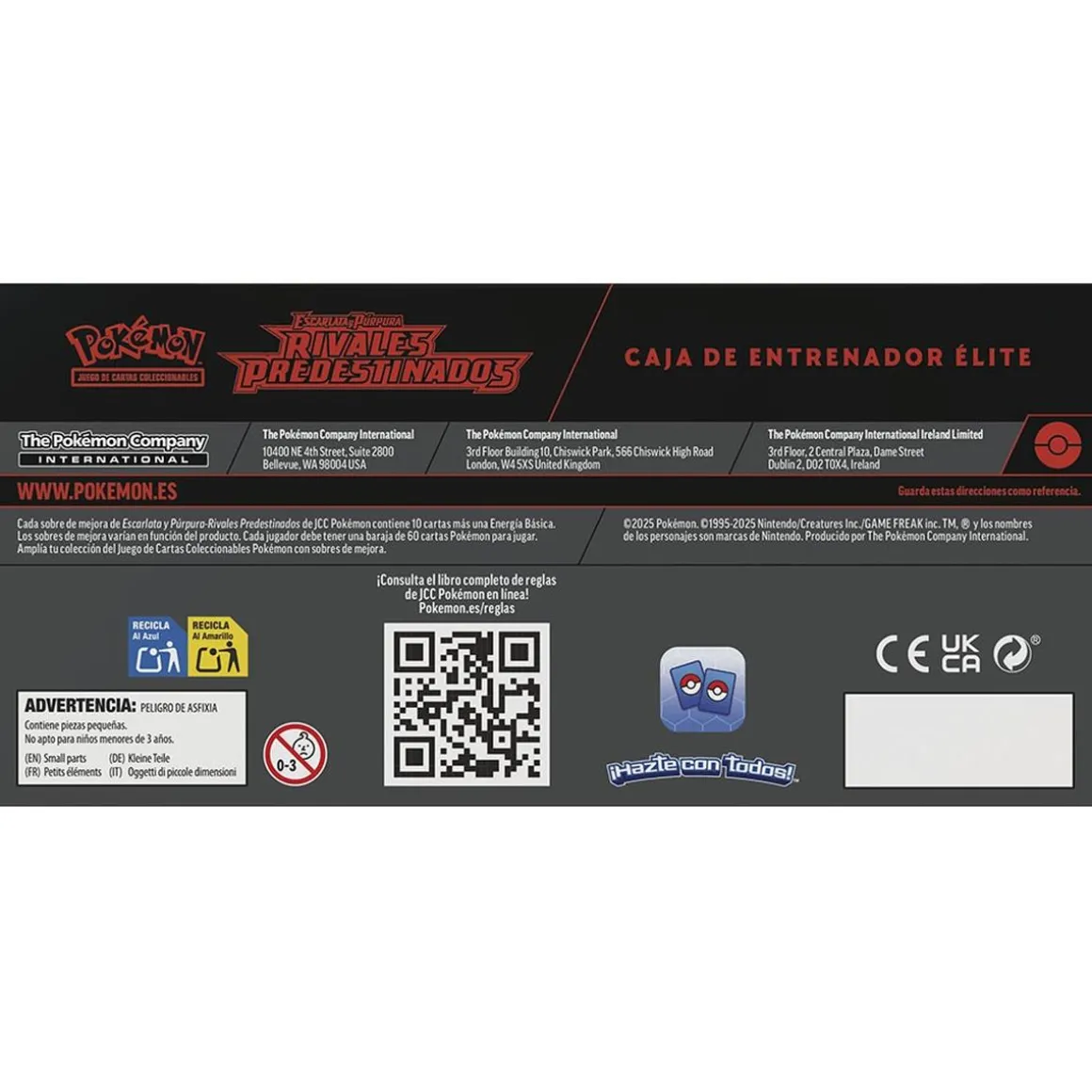 Elite Trainer Box Rivales Predestinados