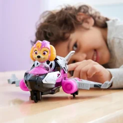 Energía - Patrulla Canina - Avión de juguete con figura de acción, luces y sonidos ㅤ